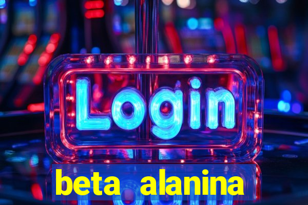 beta alanina aumenta a pressao